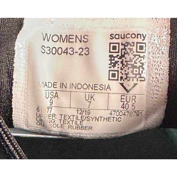 Saucony Versafoam Shift Running Sneakers Womens SZ 9 Blue Mesh Athletic - Picture 9 of 9